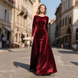 wine colored bridesmaid dresses with sleeves Burgundy Sequin Long Sleeve Satin Bridesmaid Dresses With Slit  Lisposa