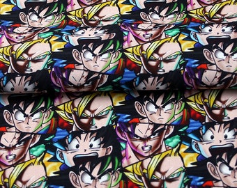 Anime Fabric Etsy