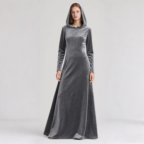 maxi dress winter plain KRISP Turn Up Sleeve Jersey Maxi Dress Brown female 18