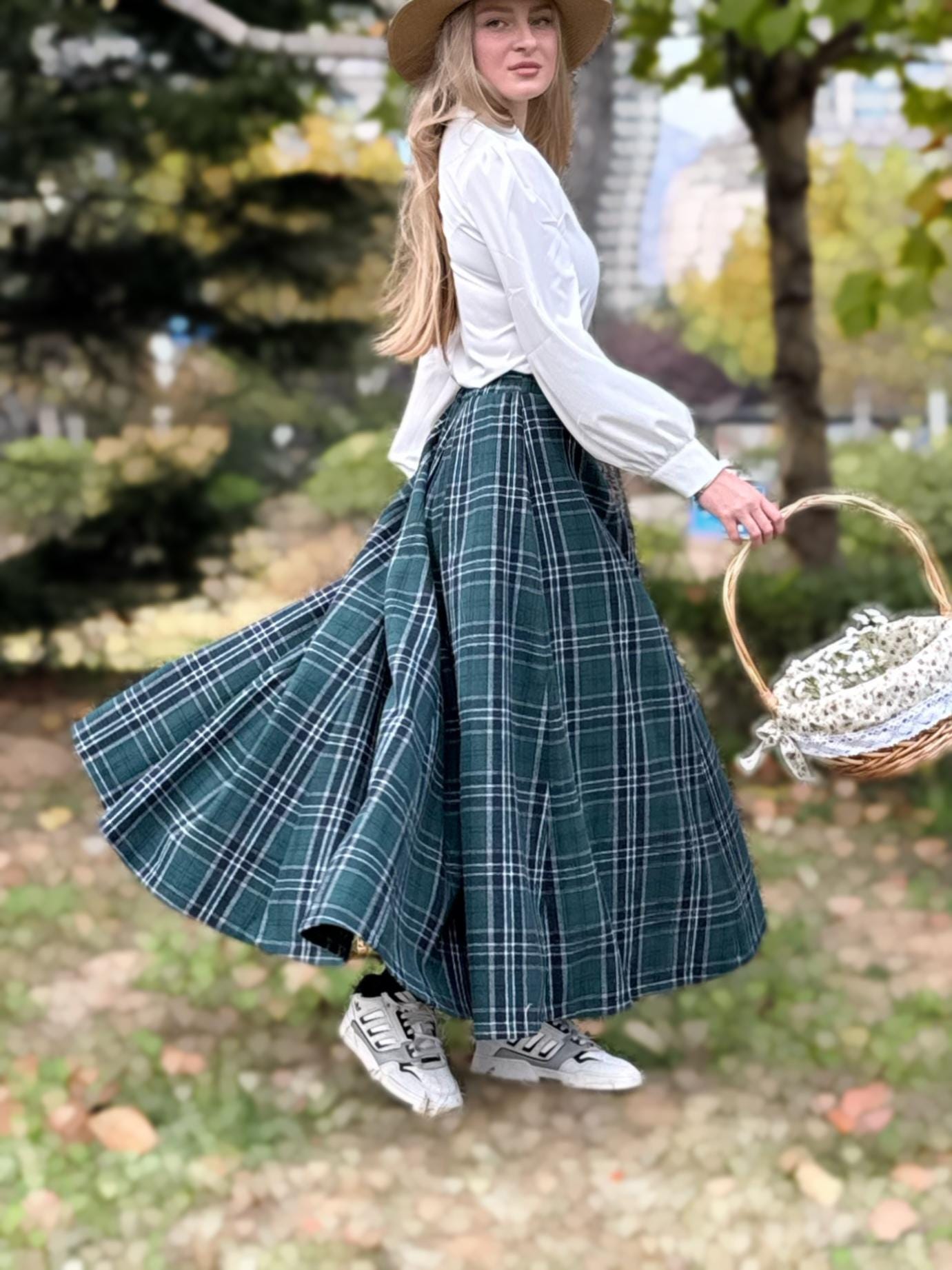 Vintage Wool Skirt - Etsy