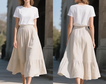 90's Ralph Laurencountry スカート Vintage 90s Skirt / Ralph Lauren Novelty Print Scenic Equestrian