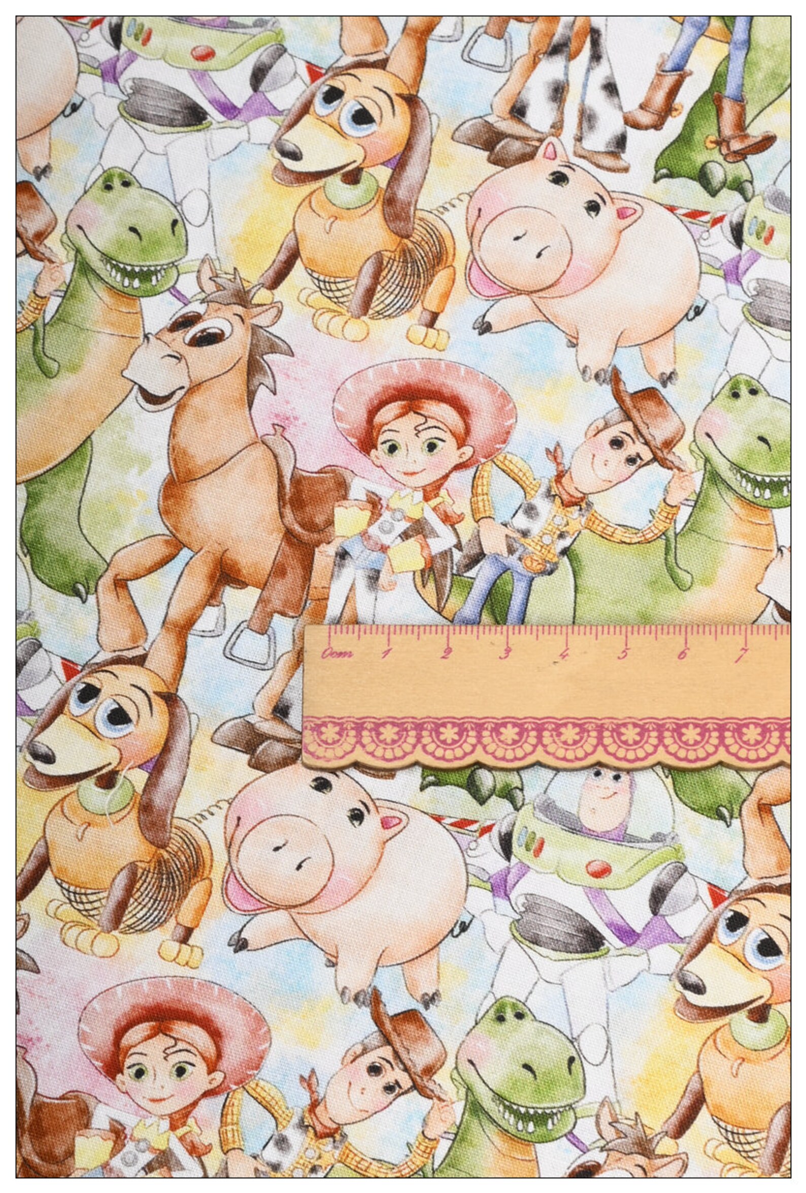 Toy Story Fabric Buzz Lightyear Fabric 100 Cotton Fabric Etsy