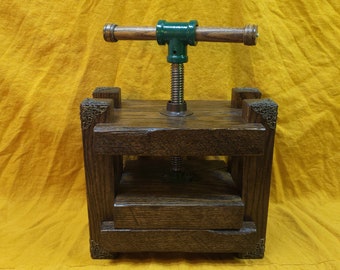 Hand Made Rustic Book Press #2: "The Walnut Owl"
