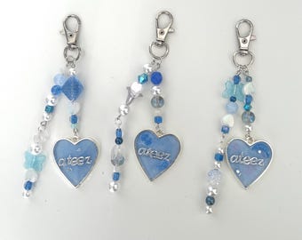 ATEEZ Kpop Resin Keychain - Handmade Fan Accessory, Cute Gift for ATEEZ Lovers, Lightweight Durable Charm