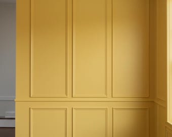 Wainscoting Wall Molding Kit, Choose 0.98 or 1.57 Inch Profile, Accent Wall Panels