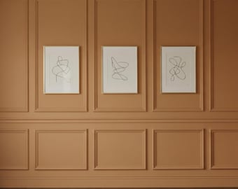 DIY Wall Molding Kit – Paintable Wainscoting Panel Trim Set for Home Decor