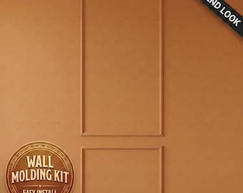 Wall Molding Kit – DIY Decorative Wall Panel Trim Set for Modern Home Decor