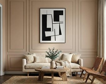 Wall Molding Kit – DIY Decorative Wall Panel Trim Set for Modern Home Decor