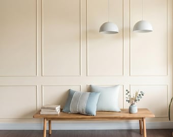 DIY Wall Molding Kit - Wainscoting for Home Improvement - DIY Trim Package - Easy Install