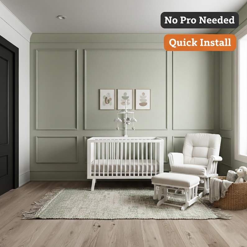 Wall Molding Kit-Wainscoting IDeas wall trim frames panels