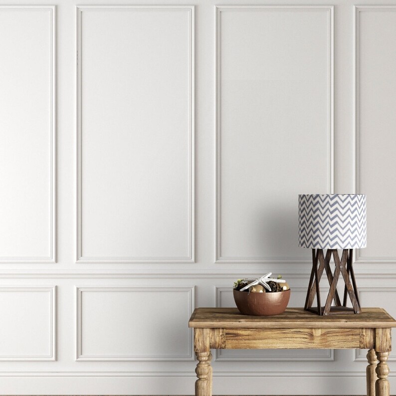 Accent Wall Kit wall Molding Package Ready to Assemble Etsy