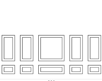 Custom Design Wall Moulding kit for MW