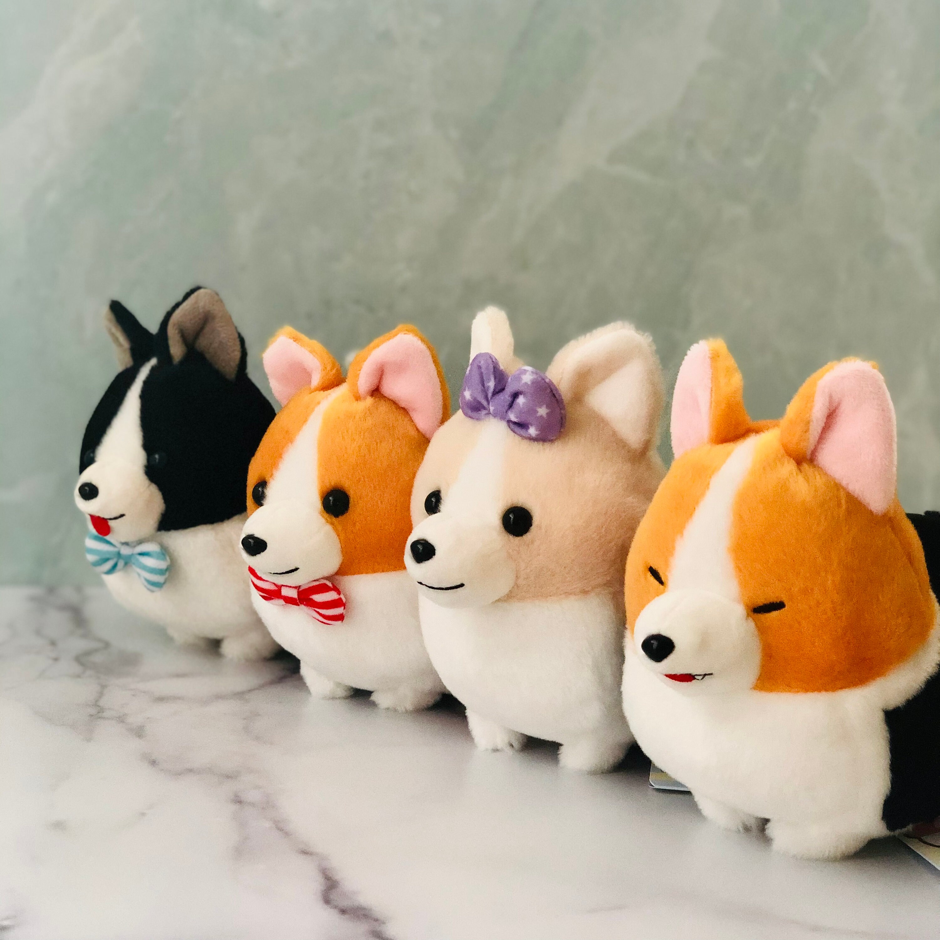 amuse corgi plush