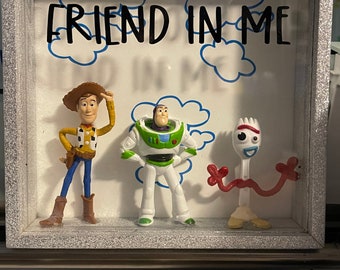 Toy story shadow box