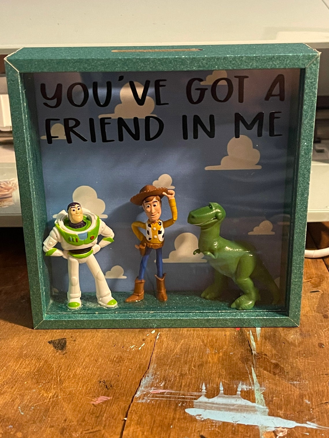 Toy Story Shadow Box Etsy