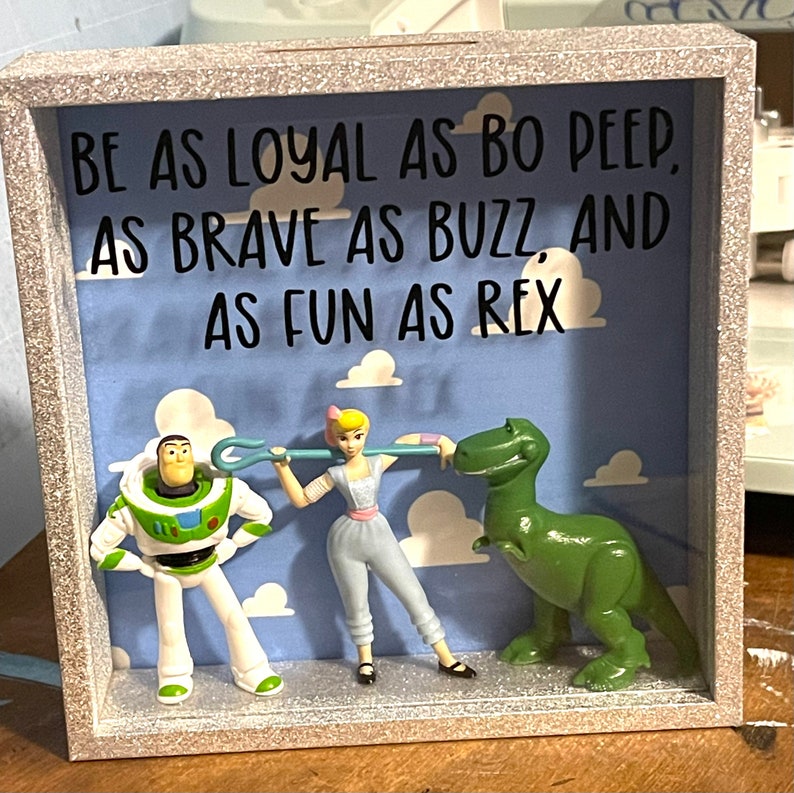 Toy Story Shadow Box Etsy