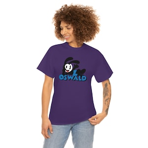 Oswald the Rabbit Adult Unisex Heavy Cotton Graphic Tee Shirt