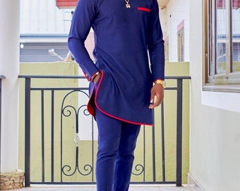 African men's suit, African wedding suit, Senator suit, Dashiki shirt, Men's kaftan, men's clothing, African men's wear, Kaftan, men's wear