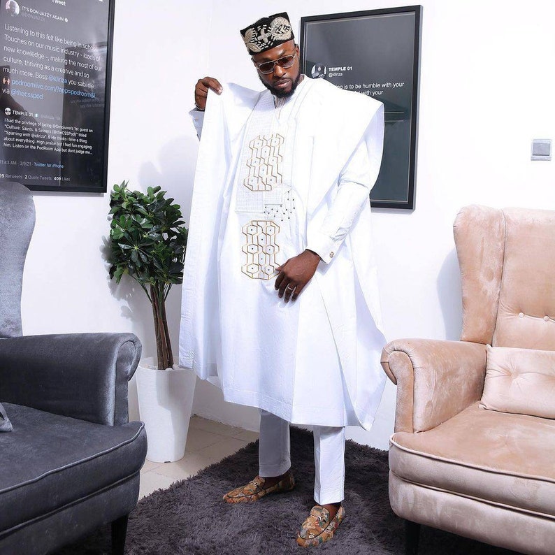 Traditional African Clothing Agbada