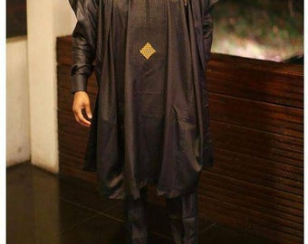 Agbada, Agbada for men, African Agbada, Robe Africain, traditional wedding suit, African wedding suit, Groom's suit, Groomsmen suit, Kaftan