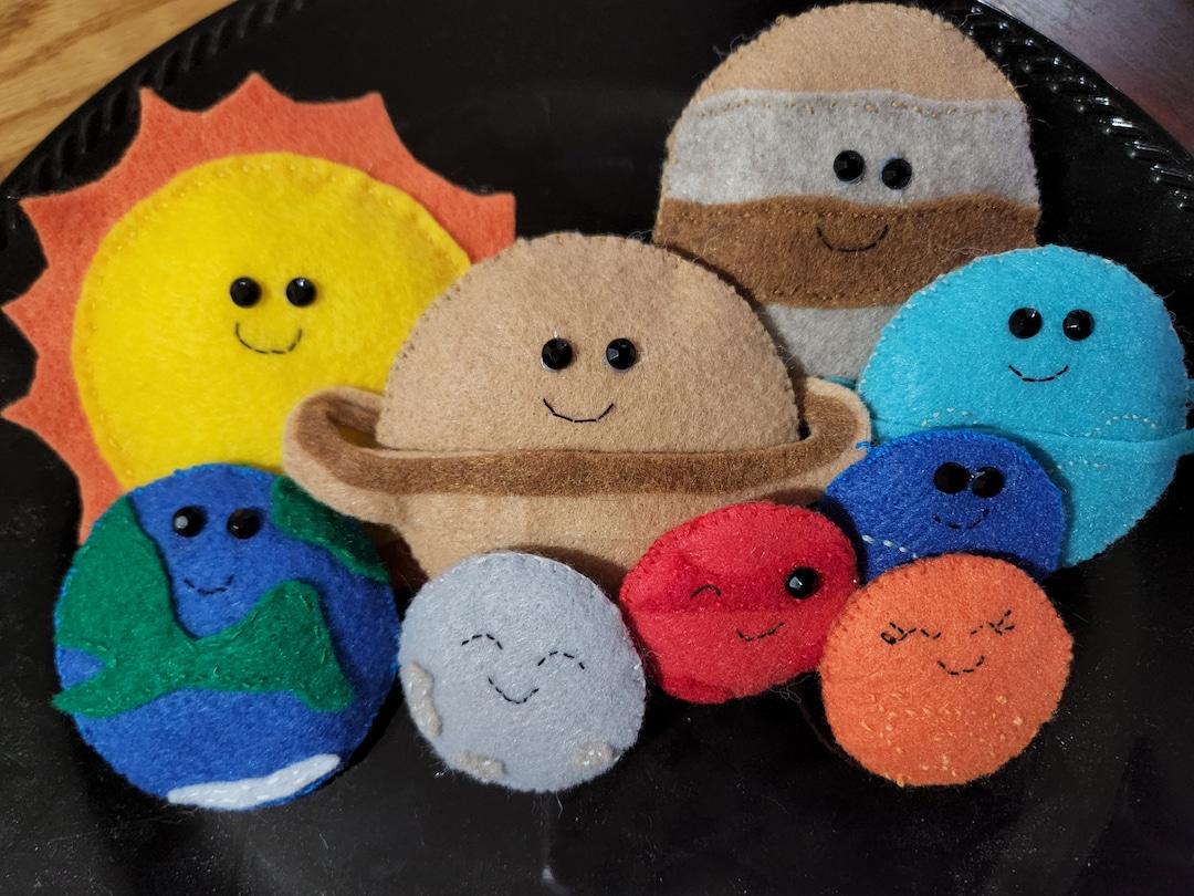 Felt Planets - Etsy