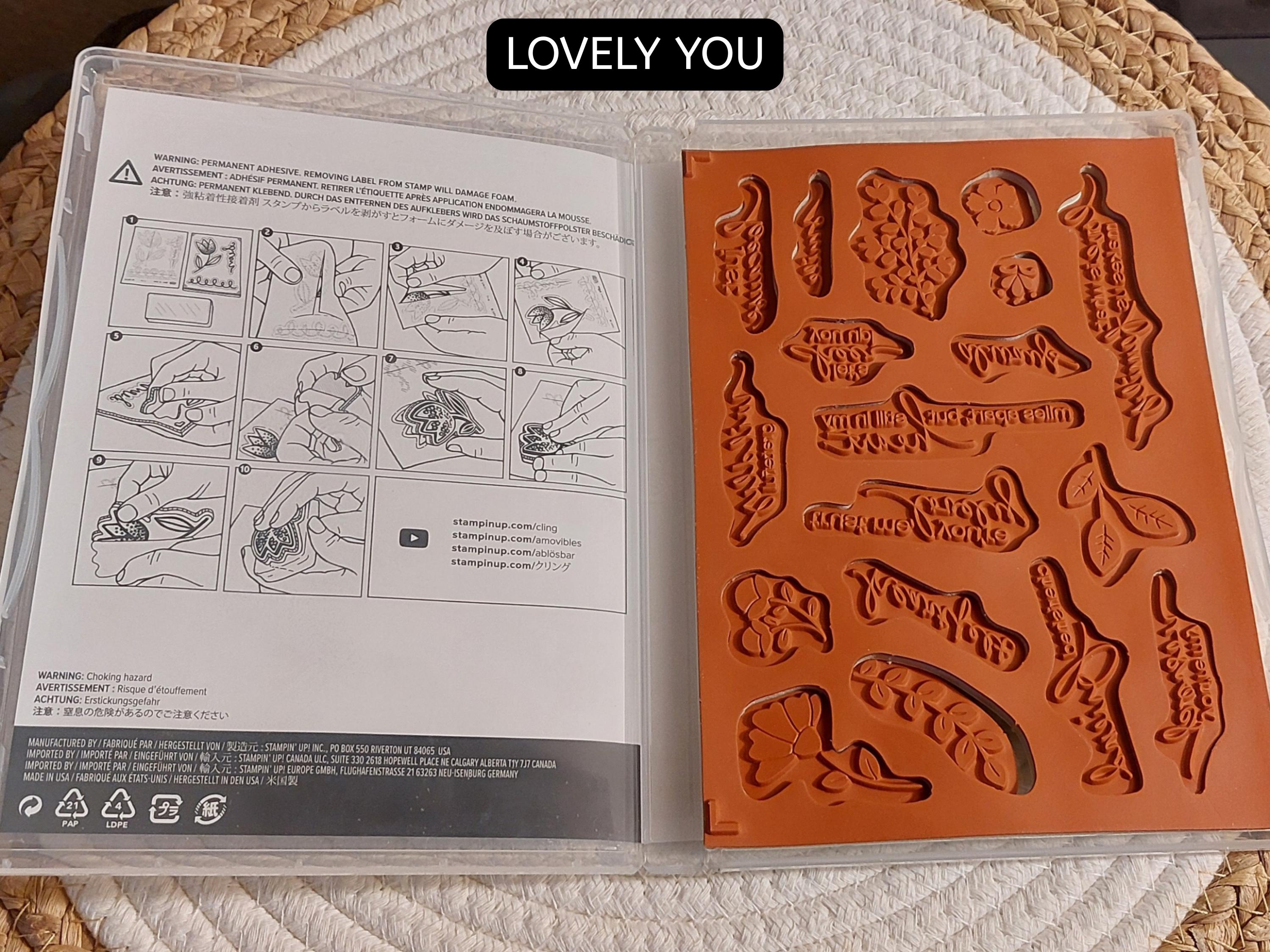 Stampin up Retired Stamp Sets, Choose Your Set, Photopolymer & Cling ...