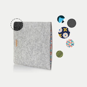 Case voor de iPad - All Gen. | gemaakt van vilt en biologisch katoen | model &quot;LET&quot;