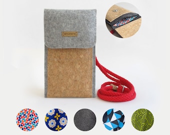 Mobile phone case for hanging around the shoulder for Fairphone 5 | Model "KEDJA"