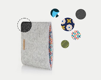Case for Tolino Vision 6 | made of felt and organic cotton | Model &quot;LET&quot;