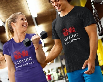 Lifting Is My Therapy T-shirt