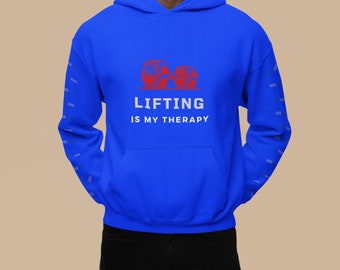 Lifting Is My Therapy Hoodie