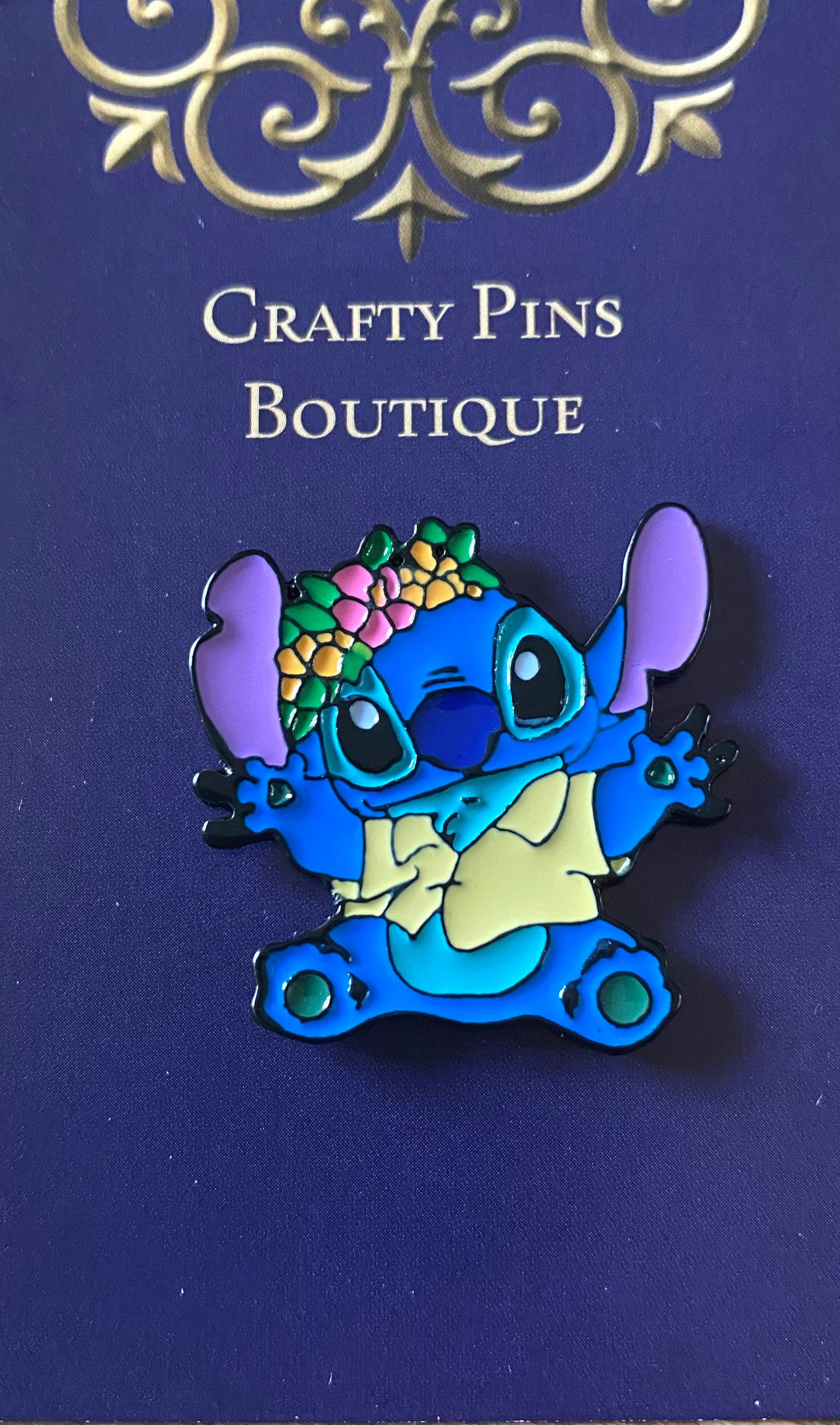Lilo And Stitch Climbing Patch Blue Intergalactic Alien Embroidered Iron On