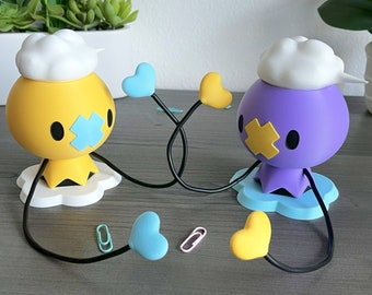 Drifting Balloon Ghost Desk Buddy – Cute Game-Inspired Organizer for Office Supplies & Trinkets!