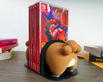 Bidoof Butt Book Buddy - Bookend Holder -- Pokemon Inspired!