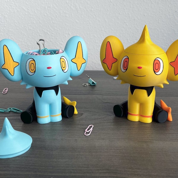 Shinx Desk Buddy - ¡Contenedor de almacenamiento inspirado en Pokémon!