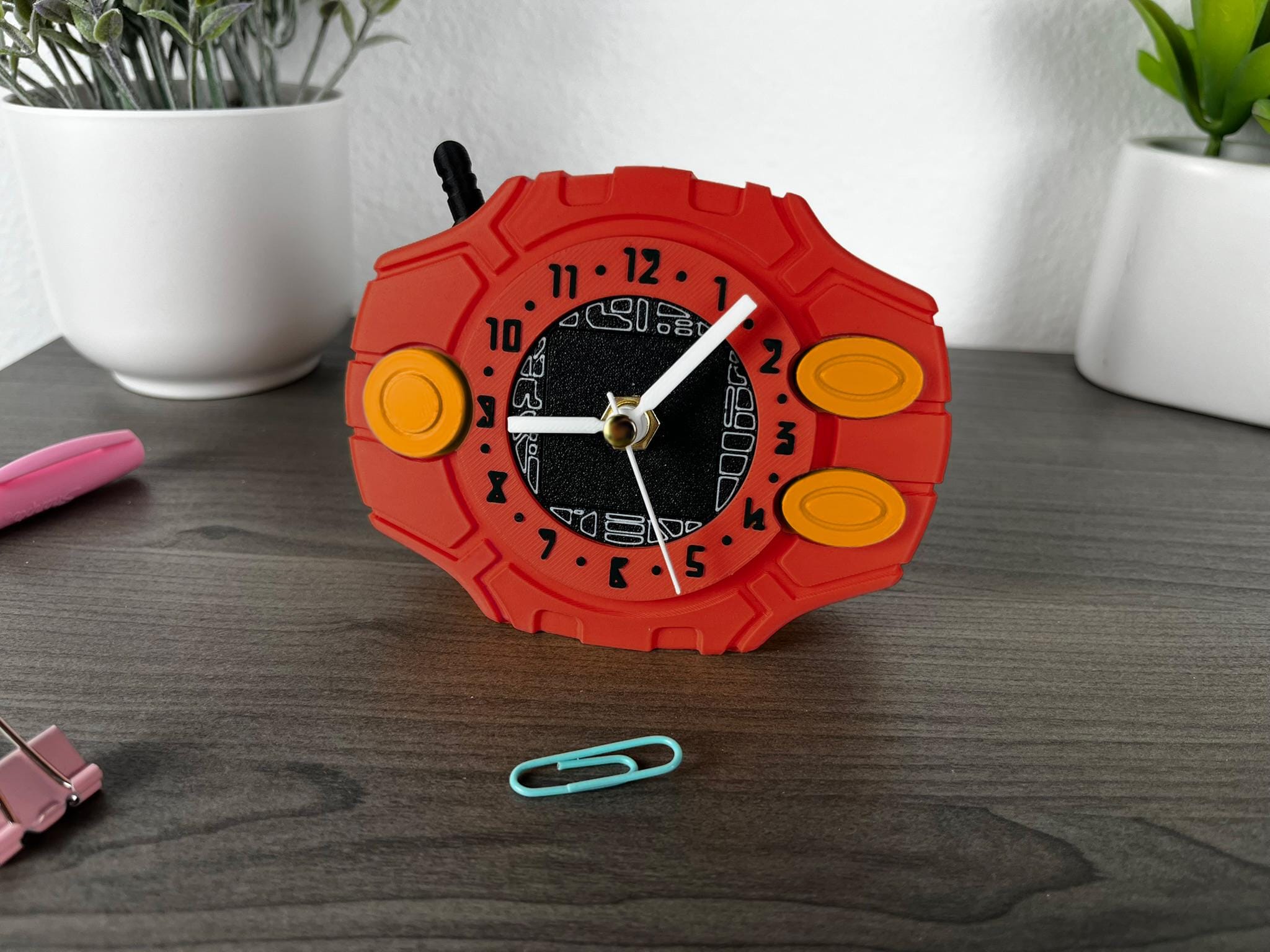 Digimon Digivice Analog Clock – 3D Printed Desk Buddy - Etsy Australia
