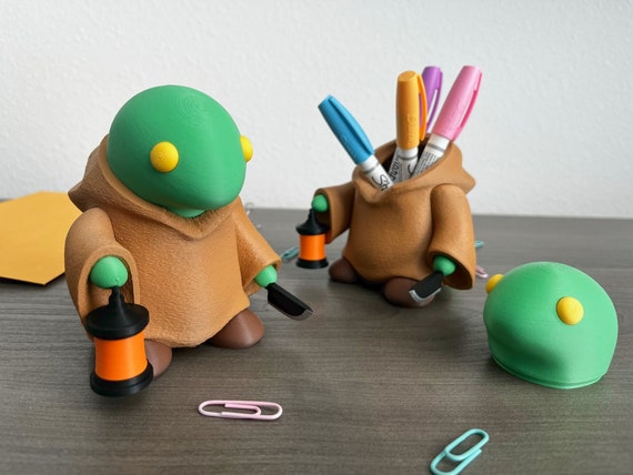 Tonberry Desk Buddy - Final Fantasy XIV FF8 FF14 Inspired 3D