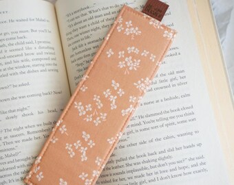 Fabric Bookmarks | Pattern Bookmarks | Gift For Readers | Bookish Accessory | Handmade | Bookish Gifts | Booklover | Summer Flower Bookmark