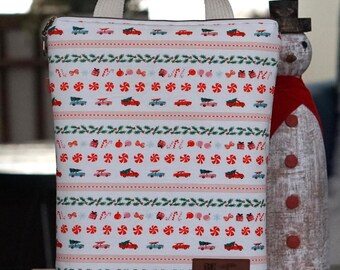 Padded Book Sleeve | Zipper Closure Book Cover | Bag with Handle for Books | Handmade | Bookish Gift | Holiday Gift