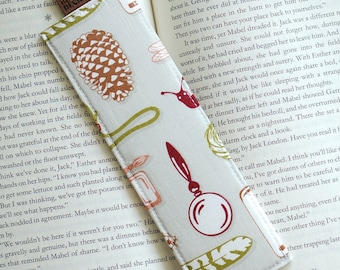 Fabric Bookmarks | Pattern Bookmarks | Gift For Readers | Bookish Accessory | Handmade | Bookish Gifts | Booklover | Adventure Bookmark