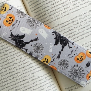Fabric Bookmarks | Halloween Bookmarks | Gift For Readers | Bookish Accessory | Handmade | Bookish Gifts | Booklover | Witch Bookmarks