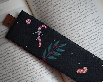 Fabric Bookmarks | Holiday Bookmarks | Gift For Readers | Bookish Accessory | Handmade | Bookish Gifts | Booklover | Apple Cider Bookmark