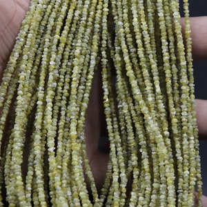 Perle di diamante giallo naturale non tagliato Perle di diamante grezzo Perle di diamante giallo non tagliato Perle di diamante non tagliato Perle di diamante non tagliato Perle di diamante senza conflitti