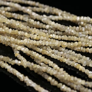 Perle di diamante giallo naturale non tagliato Perle di diamante grezzo Perle di diamante giallo non tagliato Perle di diamante non tagliato Perle di diamante non tagliate Perle di diamante senza conflitti