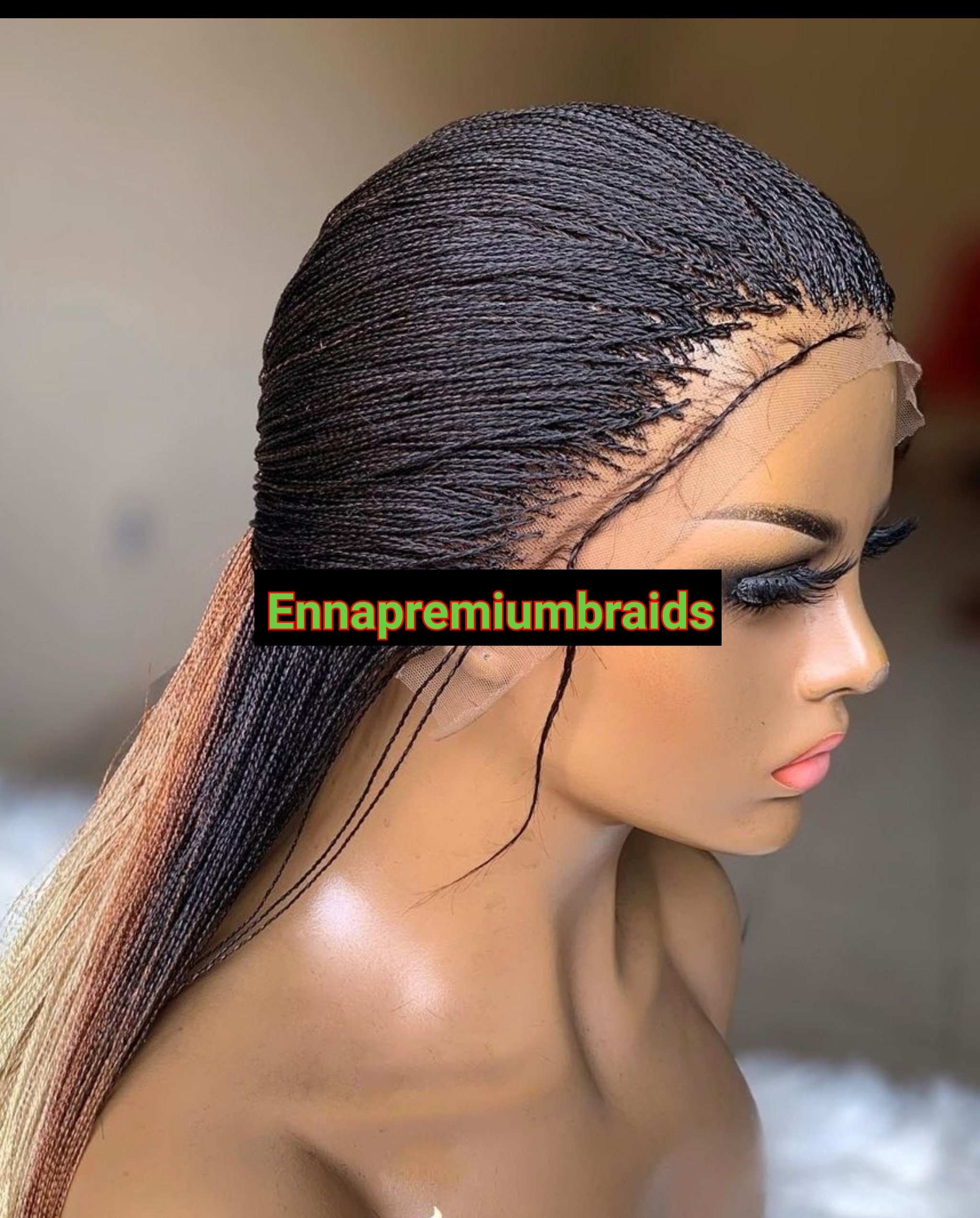 Halloween Braid Wig Etsy Canada