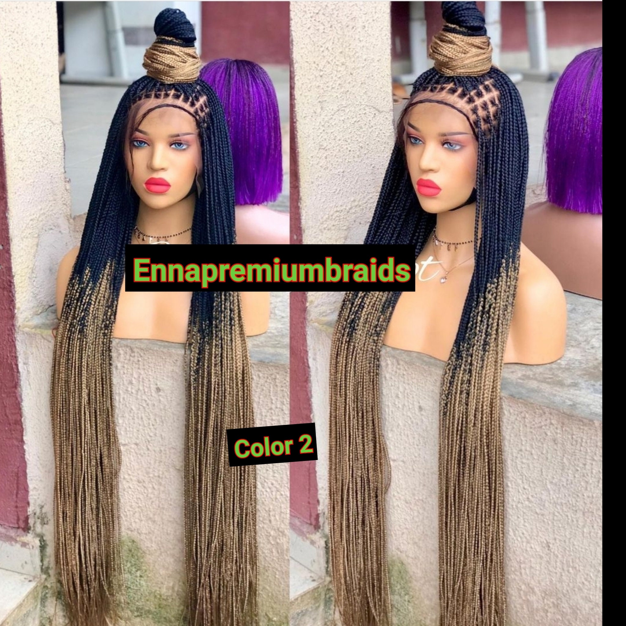 LONG OMBER KNOTLESS Braided Wig Hair Style for Black Man - Etsy LONG OMBER KNOTLESS Braided Wig Hair Style for Black Man - Etsy