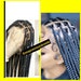 SPACE Knotless braids wig. Individual Box Braids ,Frontal Full lace Box braids Wig, Braided wig, Medium Knotless Box braids.