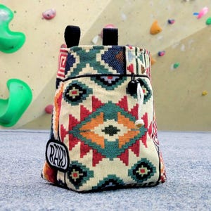 Apache Tapestry Chalk Bag for Climbing & Bouldering | Sustainably Handmade with Zero Waste