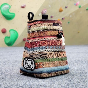 Durango Tapestry Chalk Bag für Klettern & Bouldern | Nachhaltig handgefertigt ohne Abfall