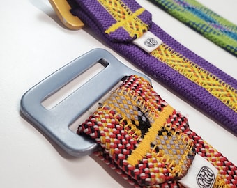 Sustainable Climber's Belt Handmade from Repurposed Climbing Rope and Retired Climbing Harness | Unique Gift for Climbers and Boulderers